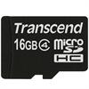 Transcend flash memory card - 16 GB - microSDHC TS16GUSDHC4